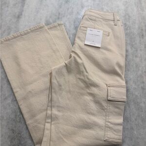 Flying Monkey Off-White Cargo Pants